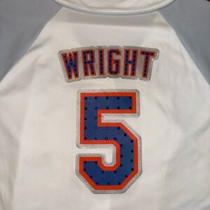 ✨ One of a Kind Custom Bedazzled NY Mets Jersey David Wright #5
